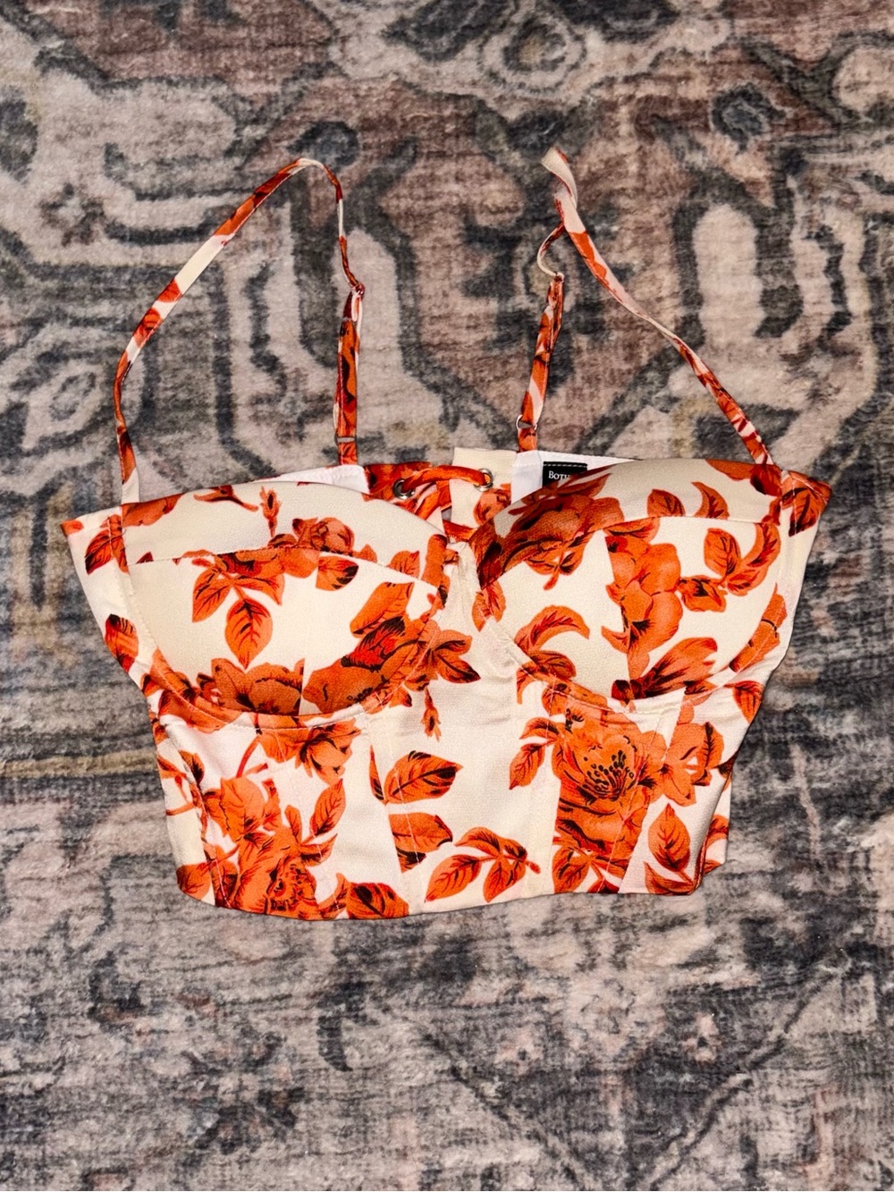 SHEIN Cropped Corset Top